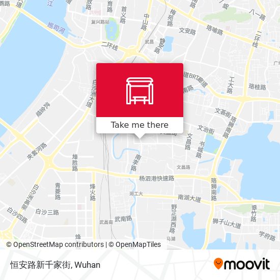 恒安路新千家街 map