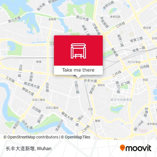 长丰大道新墩 map