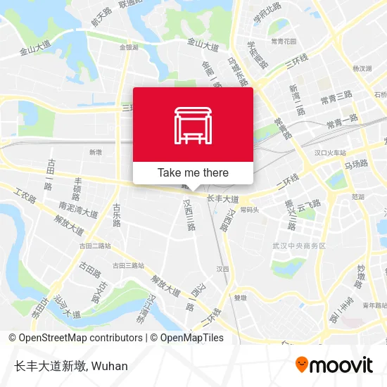 长丰大道新墩 map