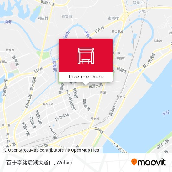 百步亭路后湖大道口 map