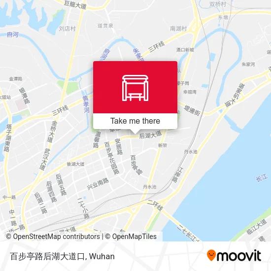 百步亭路后湖大道口 map
