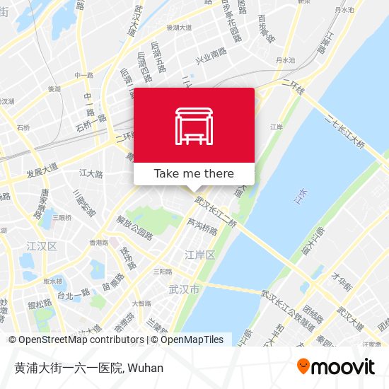 黄浦大街一六一医院 map