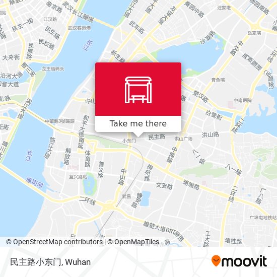 民主路小东门 map