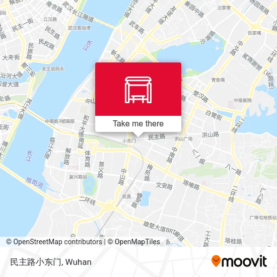 民主路小东门 map