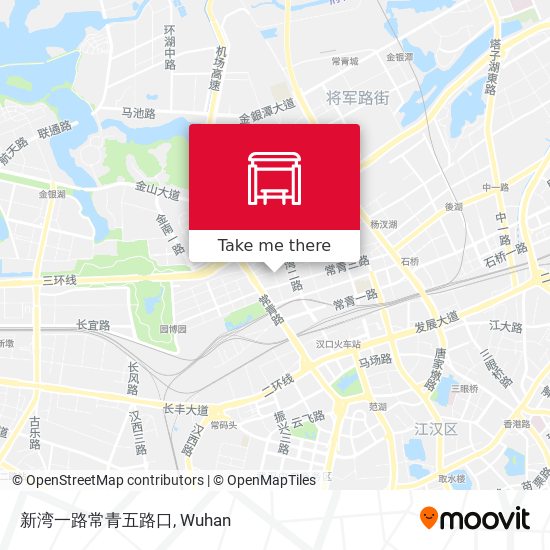新湾一路常青五路口 map