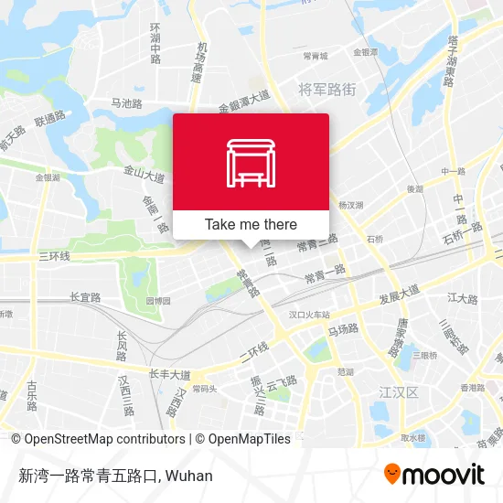 新湾一路常青五路口 map