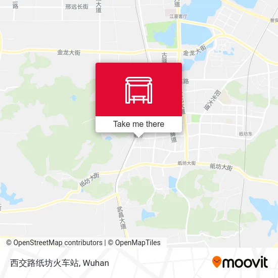 西交路纸坊火车站 map