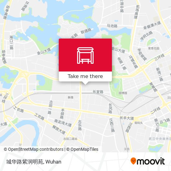 城华路紫润明苑 map