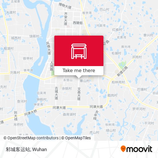 邾城客运站 map