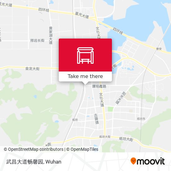 武昌大道畅馨园 map