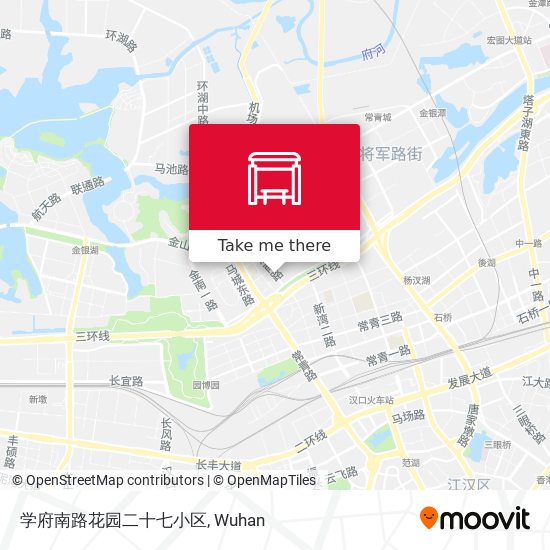 学府南路花园二十七小区 map