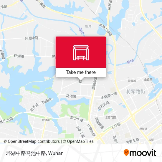 环湖中路马池中路 map