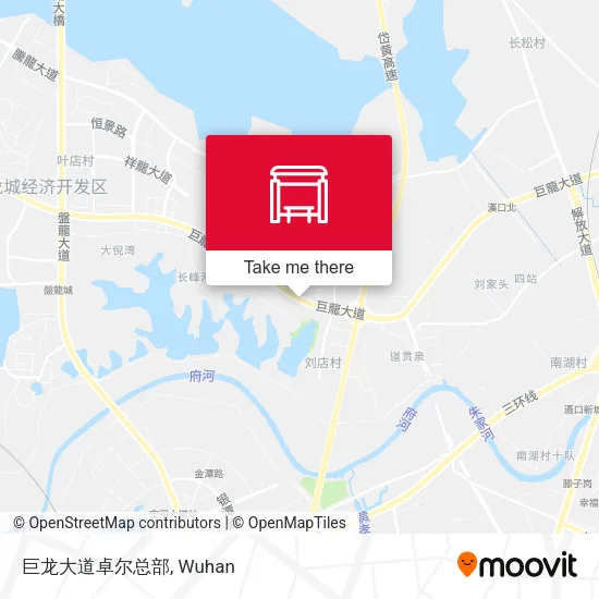 巨龙大道卓尔总部 map