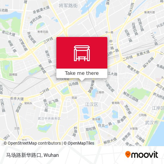 马场路新华路口 map