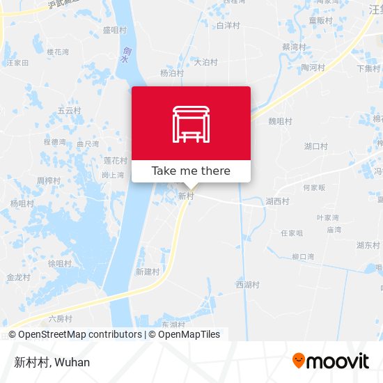 新村村 map