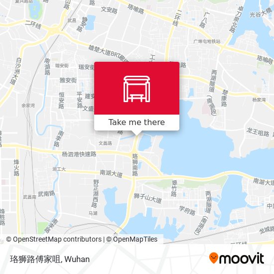 珞狮路傅家咀 map
