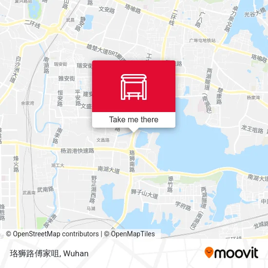珞狮路傅家咀 map
