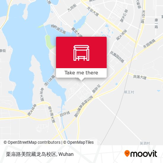 栗庙路美院藏龙岛校区 map