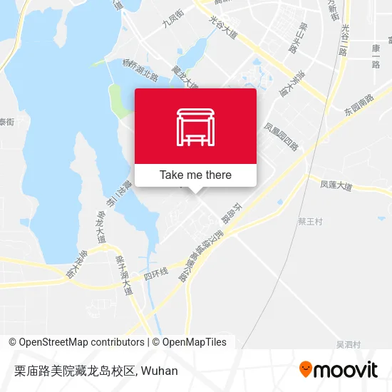 栗庙路美院藏龙岛校区 map