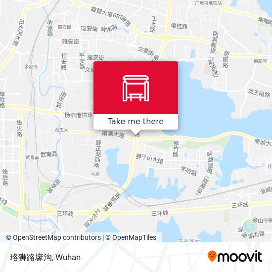 珞狮路壕沟 map