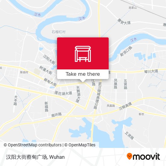 汉阳大街蔡甸广场 map