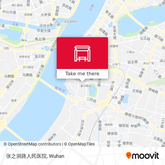 张之洞路人民医院 map