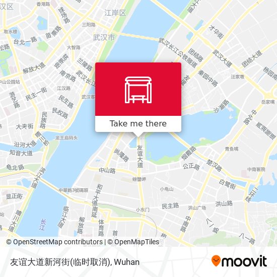 友谊大道新河街(临时取消) map