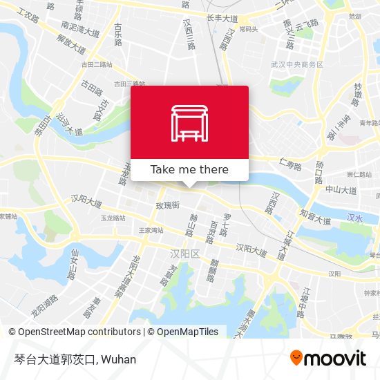 琴台大道郭茨口 map