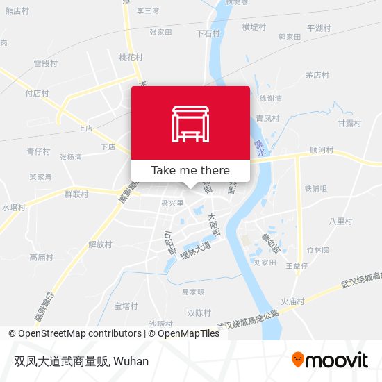 双凤大道武商量贩 map