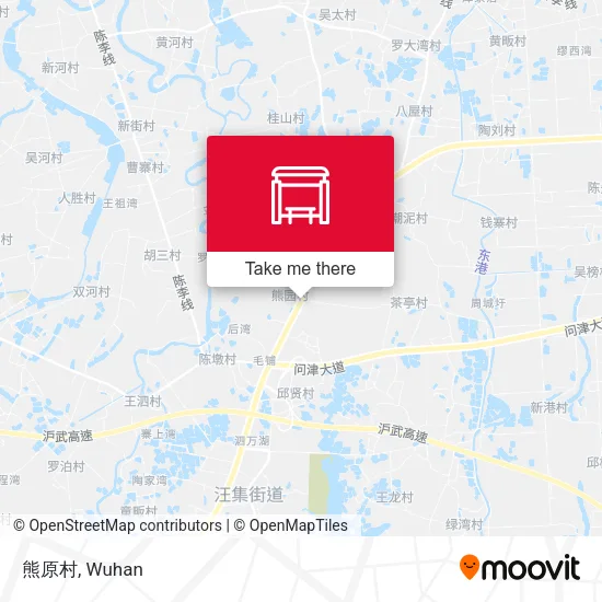 熊原村 map