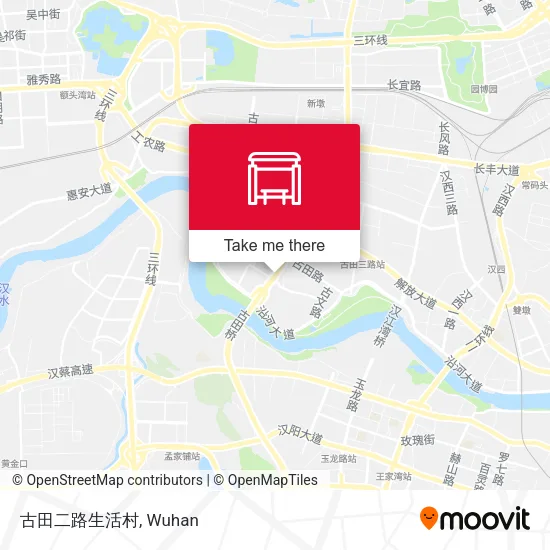 古田二路生活村 map
