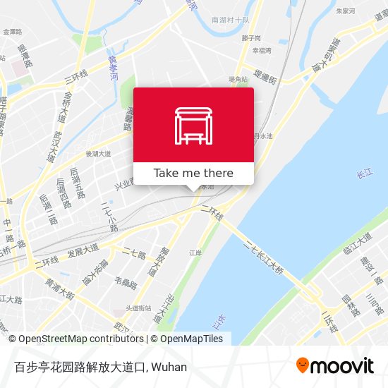 百步亭花园路解放大道口 map