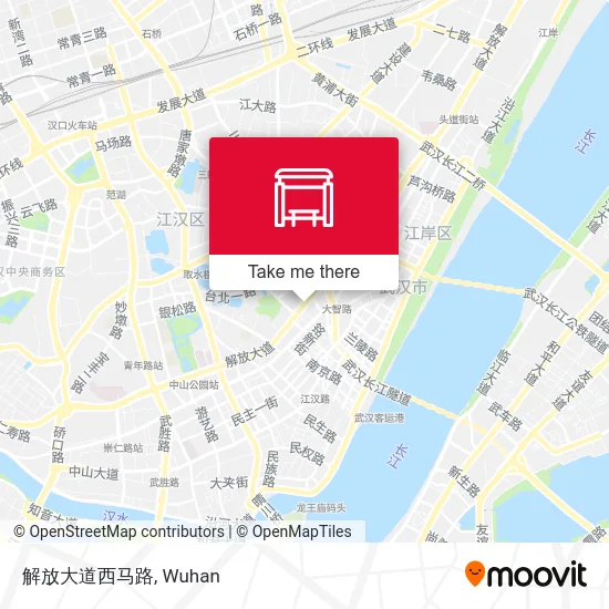 解放大道西马路 map