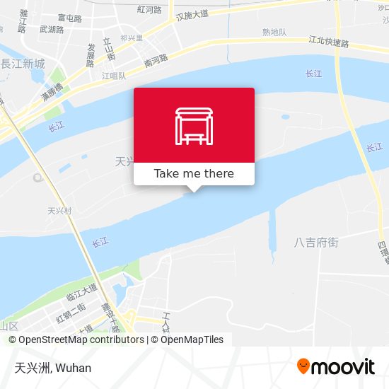 天兴洲 map