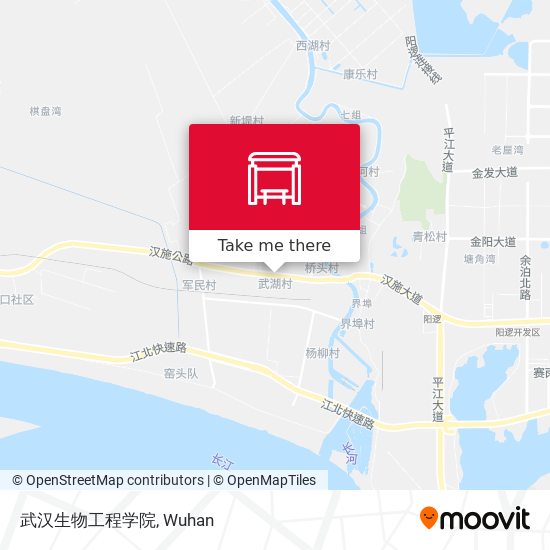 武汉生物工程学院 map