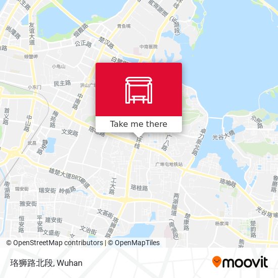 珞狮路北段 map