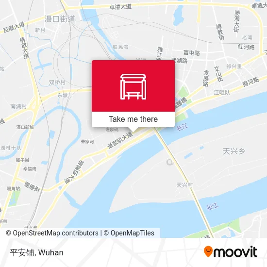 平安铺 map