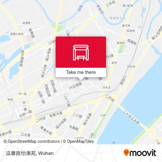 温馨路怡康苑 map