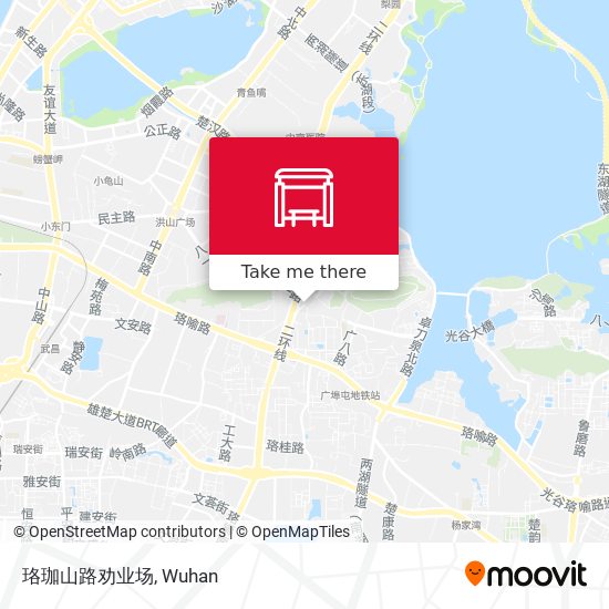 珞珈山路劝业场 map