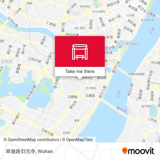翠微路归元寺 map