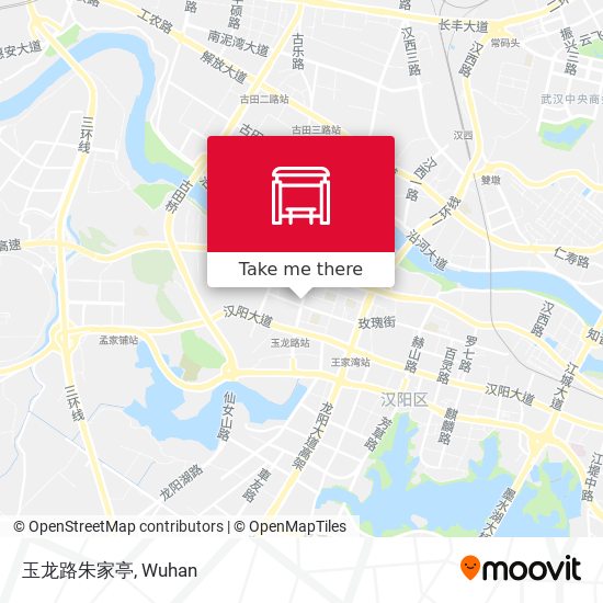 玉龙路朱家亭 map