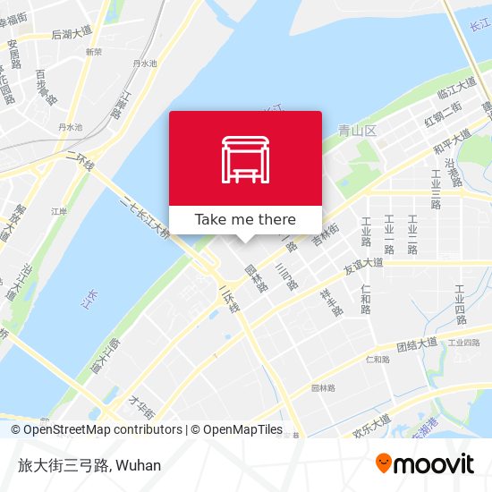 旅大街三弓路 map