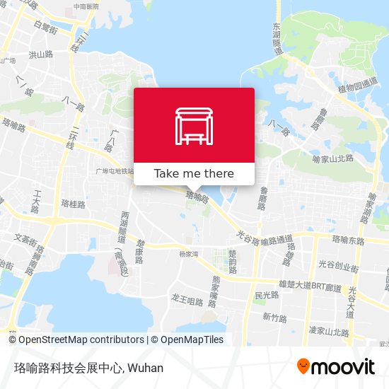 珞喻路科技会展中心 map