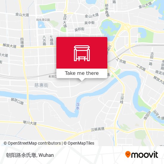 朝阳路余氏墩 map