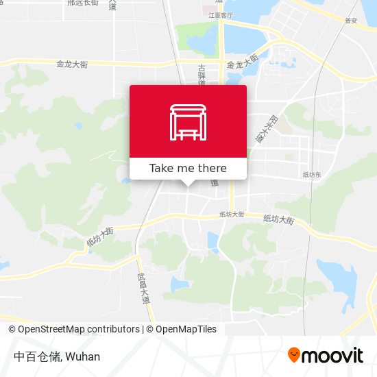 中百仓储 map