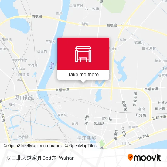 汉口北大道家具Cbd东 map