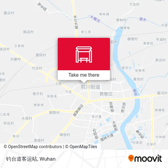钓台道客运站 map