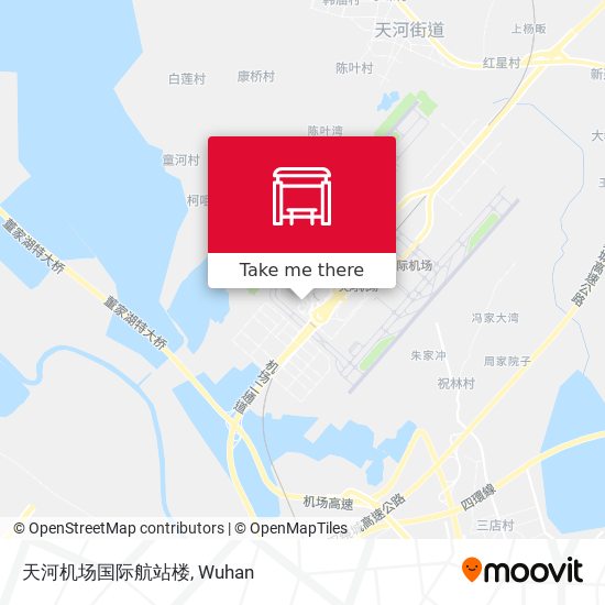 天河机场国际航站楼 map