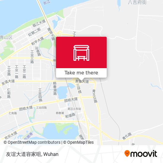 友谊大道容家咀 map