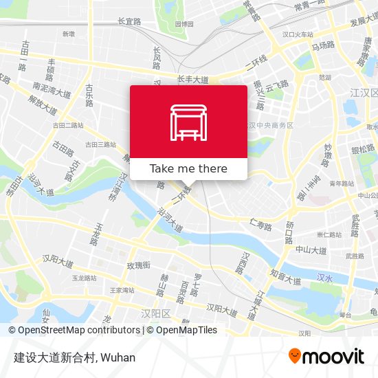 建设大道新合村 map